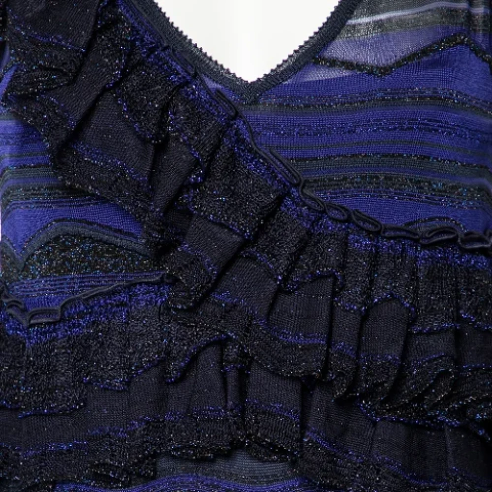 Missoni Pre-owned Fabric dresses Blue Dames