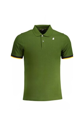 polo-en-coton-vert-avec-details-contrastes