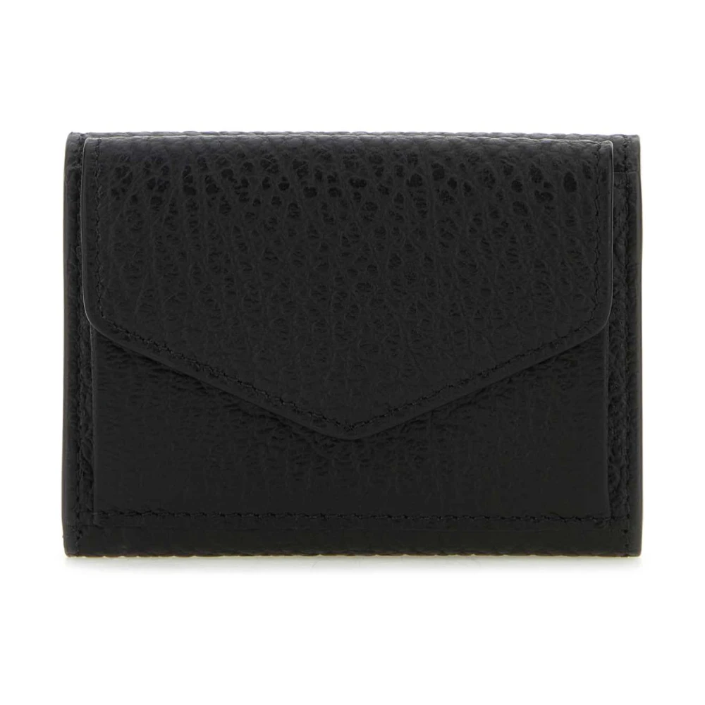 Maison Margiela Black Wallets & Cardholders, Female, One Size, Four Stitches Wallet