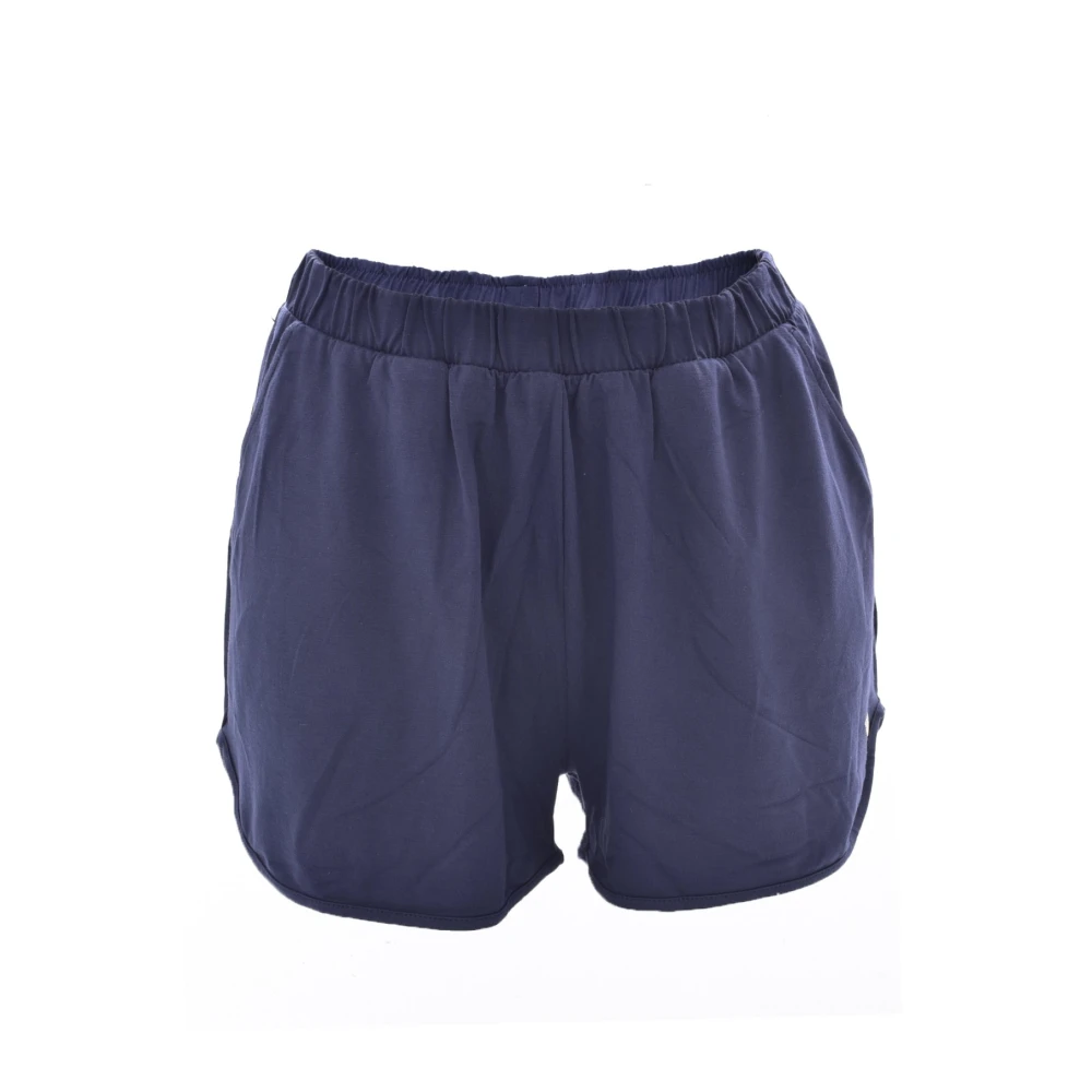 Emporio Armani Nitar Blå Shorts Blue, Dam