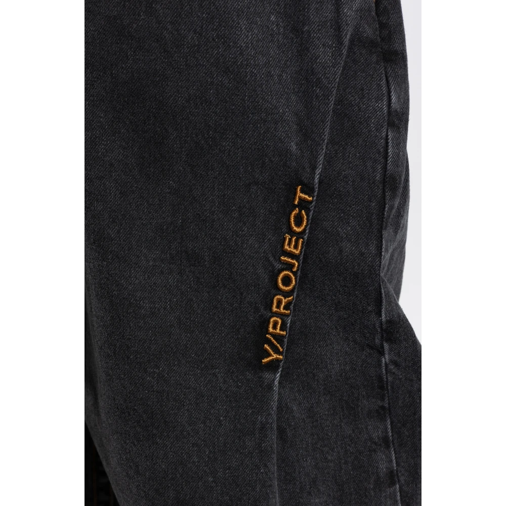 Y Project Drop-crotch jeans Black Heren