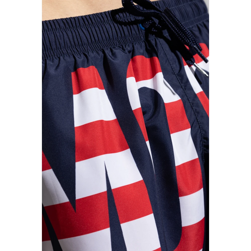 Moschino Zwembroek Blue Heren