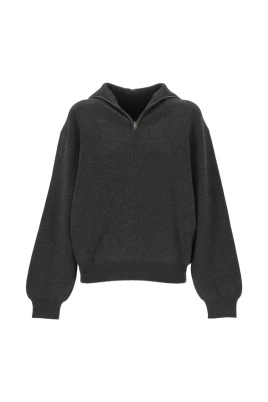 Back-to-Front High Neck Sweater