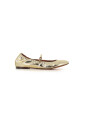 ballerines-en-cuir-dore