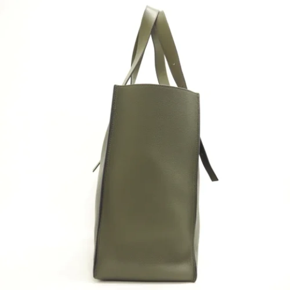 Loewe Pre-owned Leather totes Green Dames