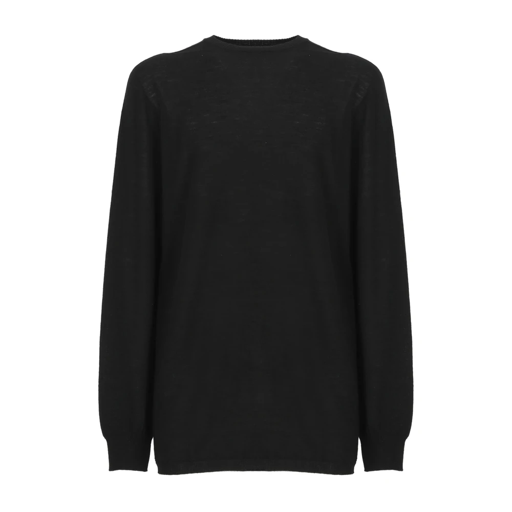 Rick Owens Oversized Trui Black Heren
