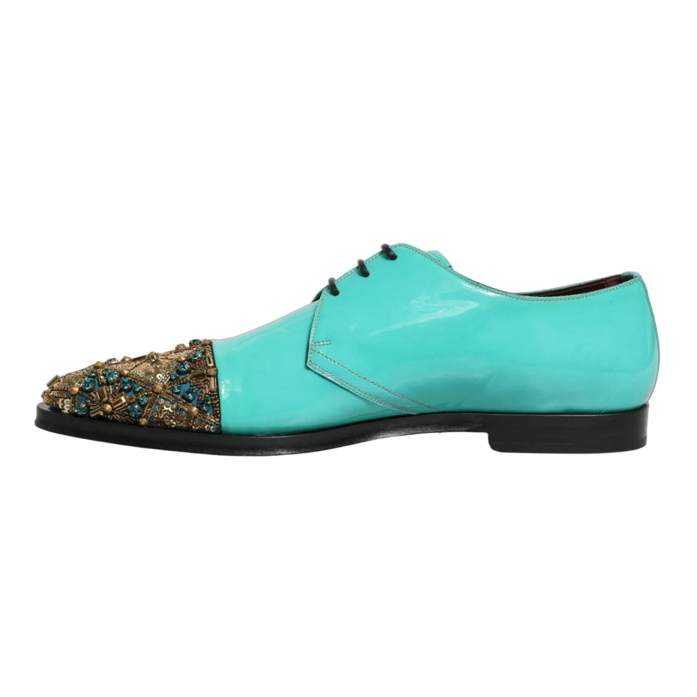 Dolce & Gabbana Multicolor Derby Dress Shoes - Male - Dress Shoes - 9 Uk - Shoes