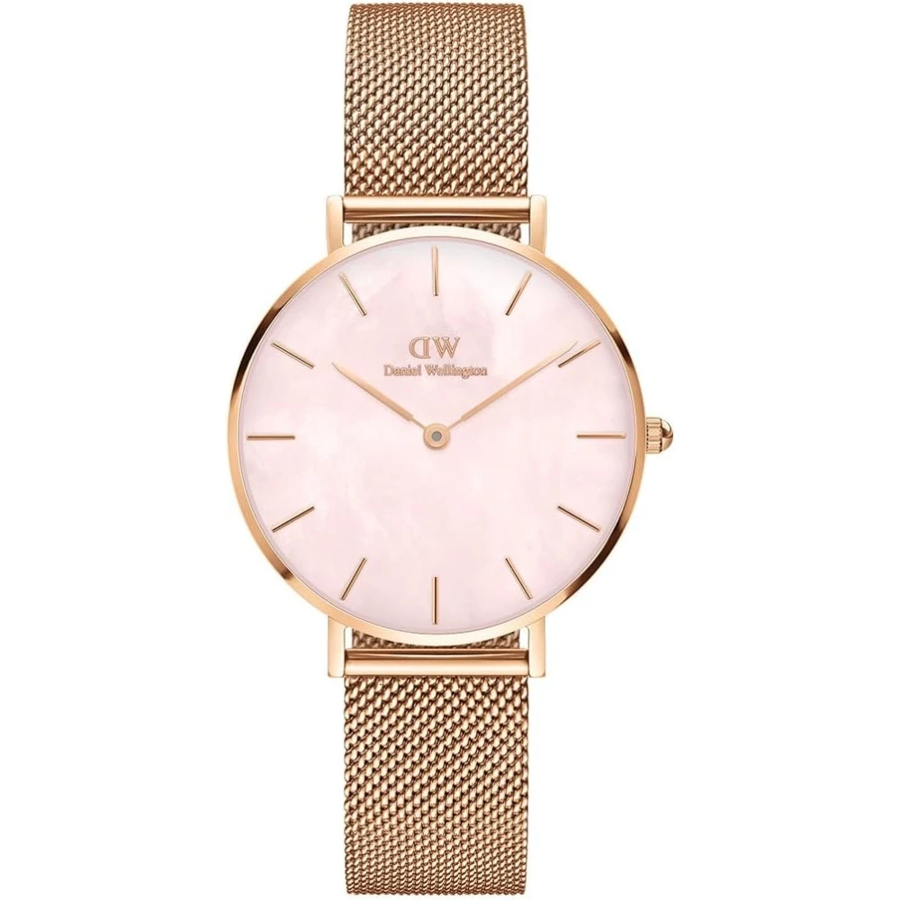 Daniel Wellington Women's Yellow Petite Melrose Pearl 32Mm