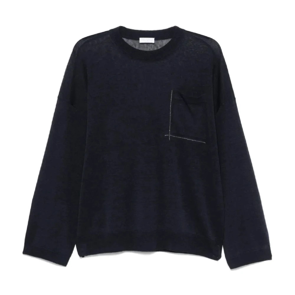 Knitwear > Round-neck Knitwear - - Brunello Cucinelli - Modalova