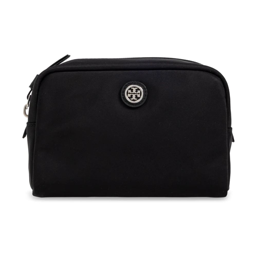TORY BURCH Cosmeticatas met logo-vormige applicatie Black Dames