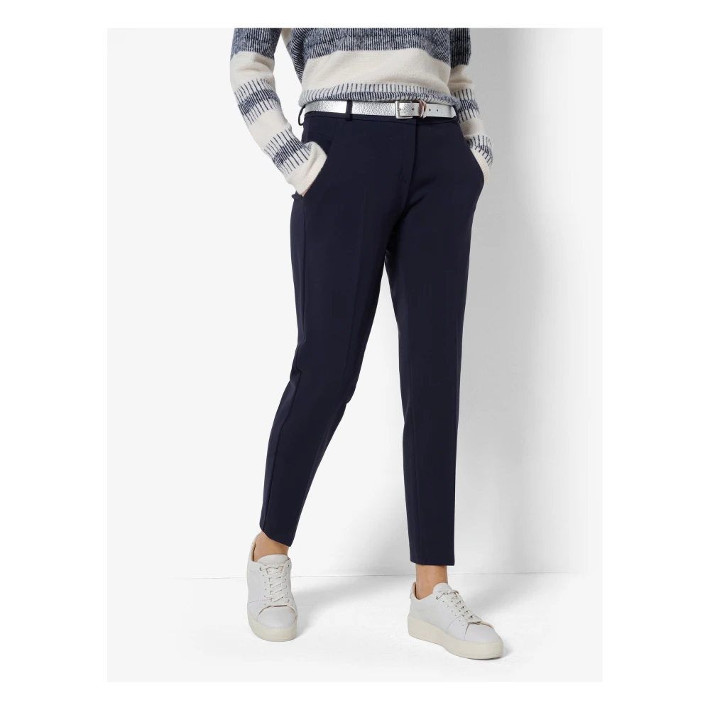 BRAX Klassieke Maron S Chino Broek Blue Dames