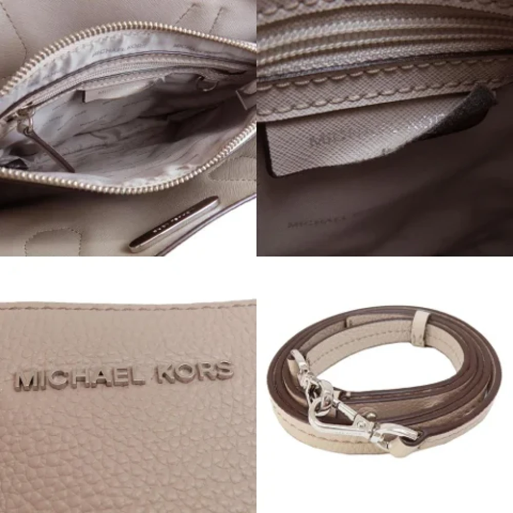 Michael Kors Pre-owned Leather handbags Gray Dames