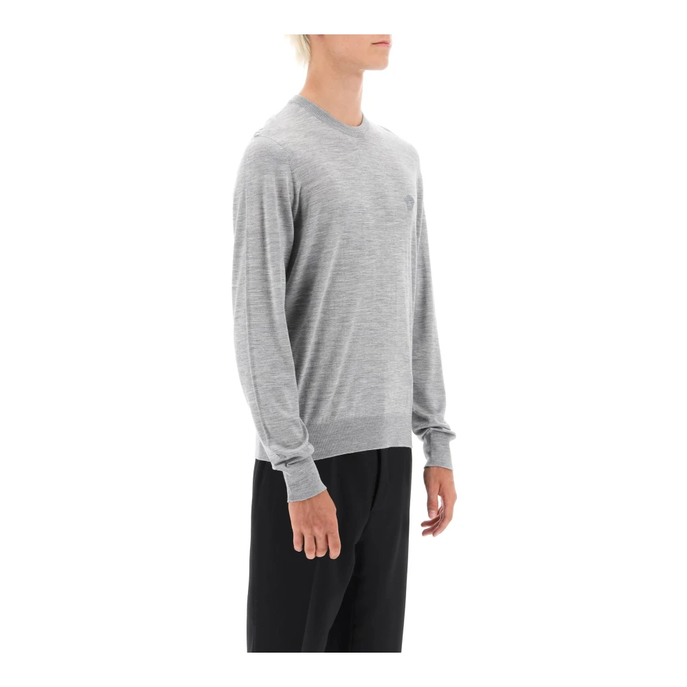 Versace Stijlvolle Sweatshirts voor Dagelijks Comfort Gray Heren