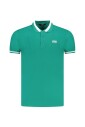 polo-en-coton-vert-col-classique