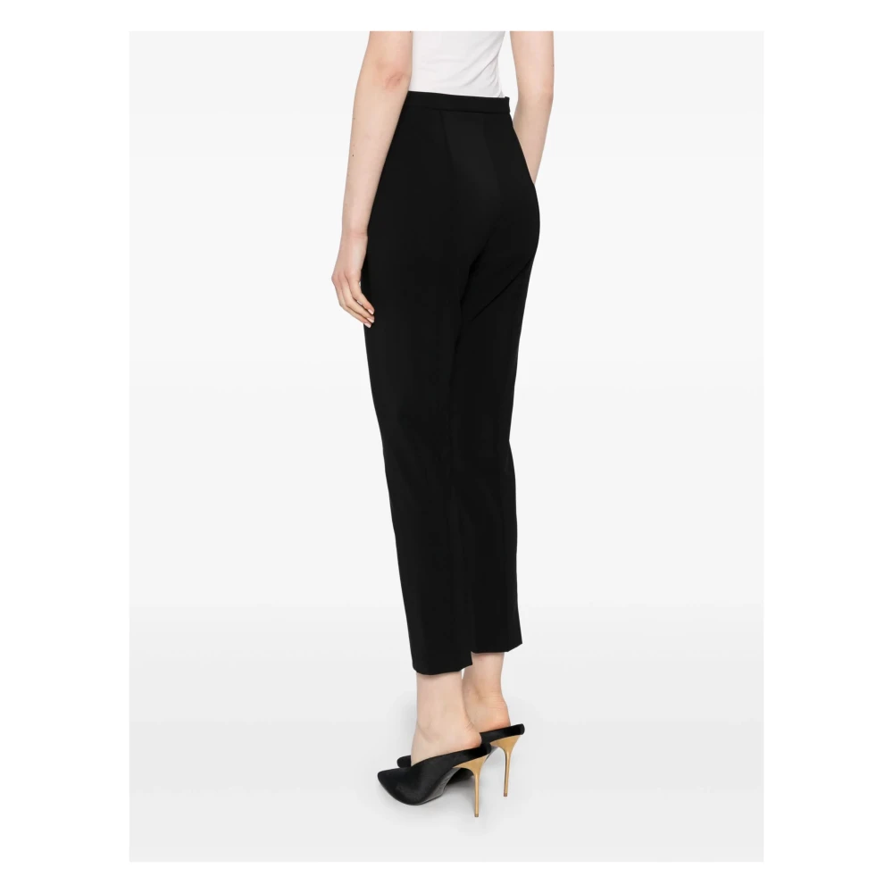 Elisabetta Franchi Zwarte Broek Black Dames