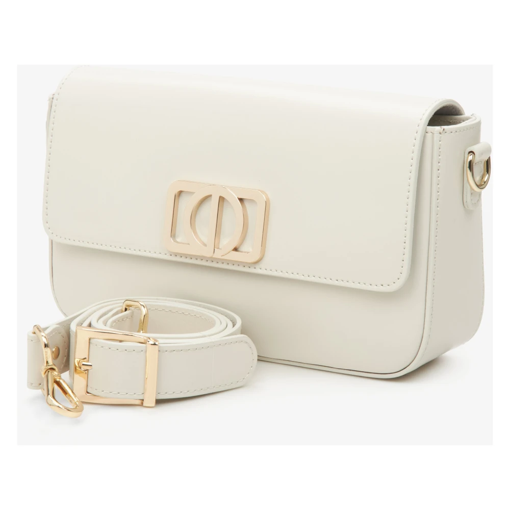 Estro Dames Kleine Melkachtig-Beige Baguette Handtas Er00115406 Beige Dames