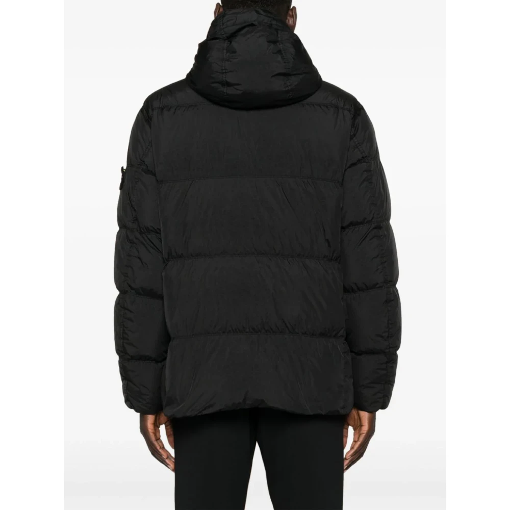 Stone Island Zwarte Casual Kledingcollectie Black Heren