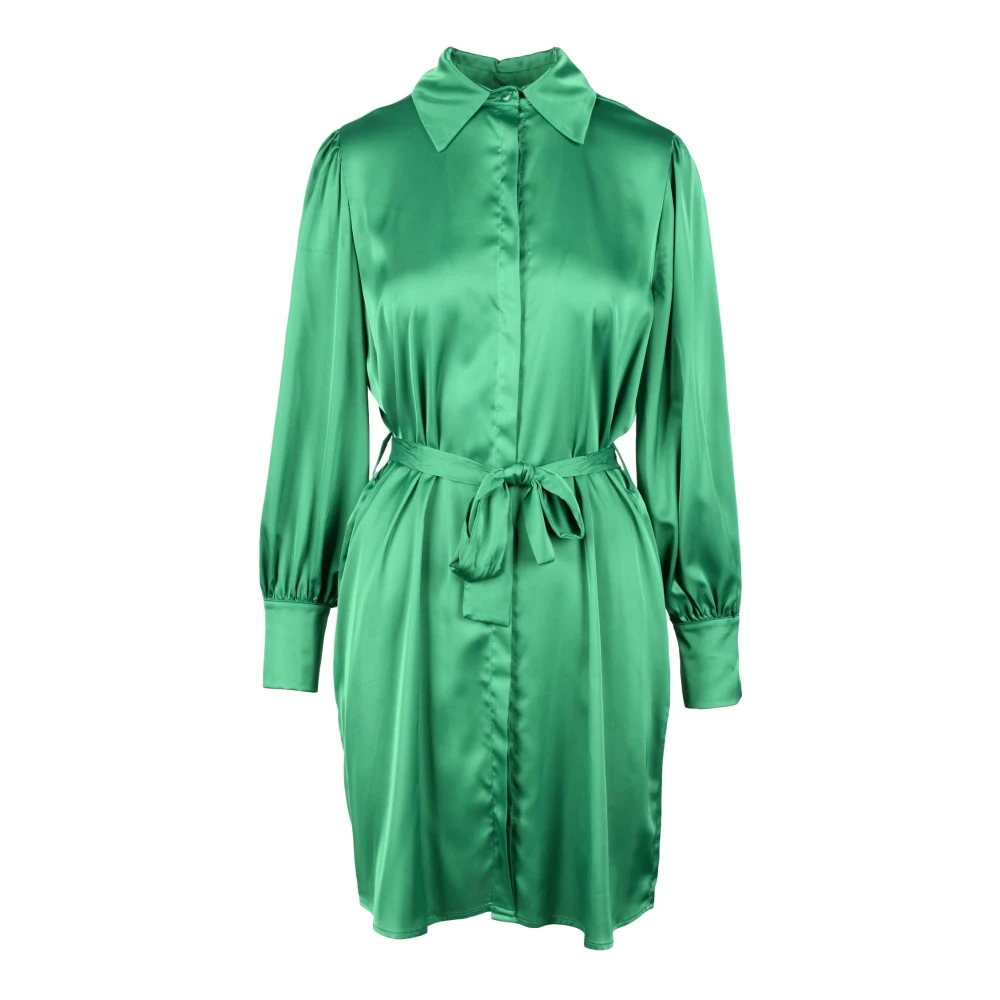Think! Polyester Damesjurk Green Dames
