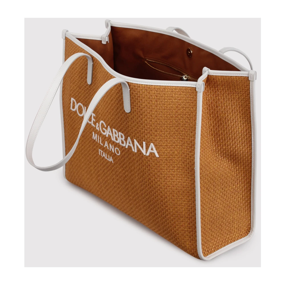 Dolce & Gabbana Tote Bags Beige Dames