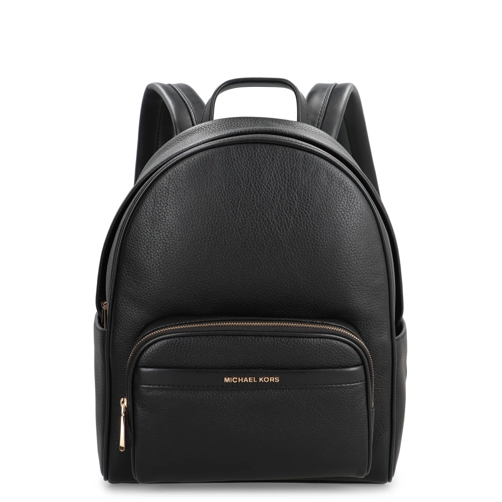 Michael Kors Women's Black Bex Medium Pebbled Leather Backpack
