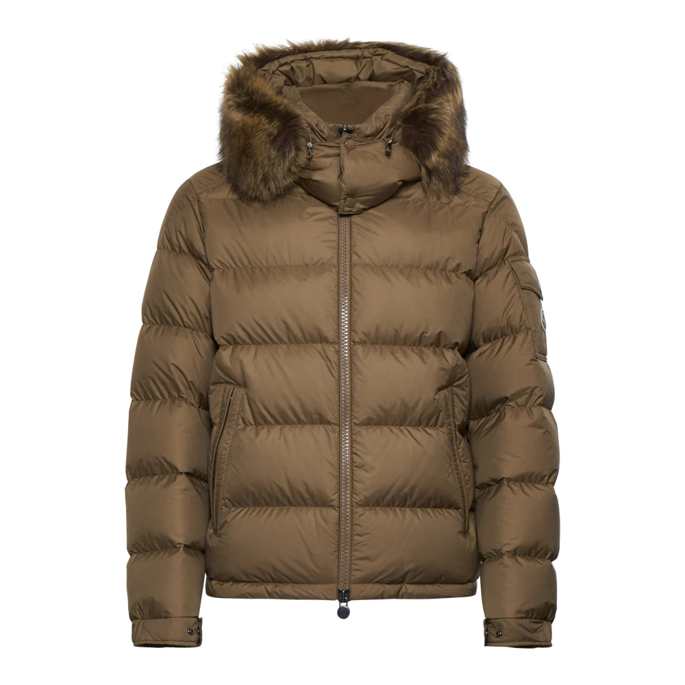 Moncler Brown Winter Jackets, Male, L, Mayaf Light Down Jacket