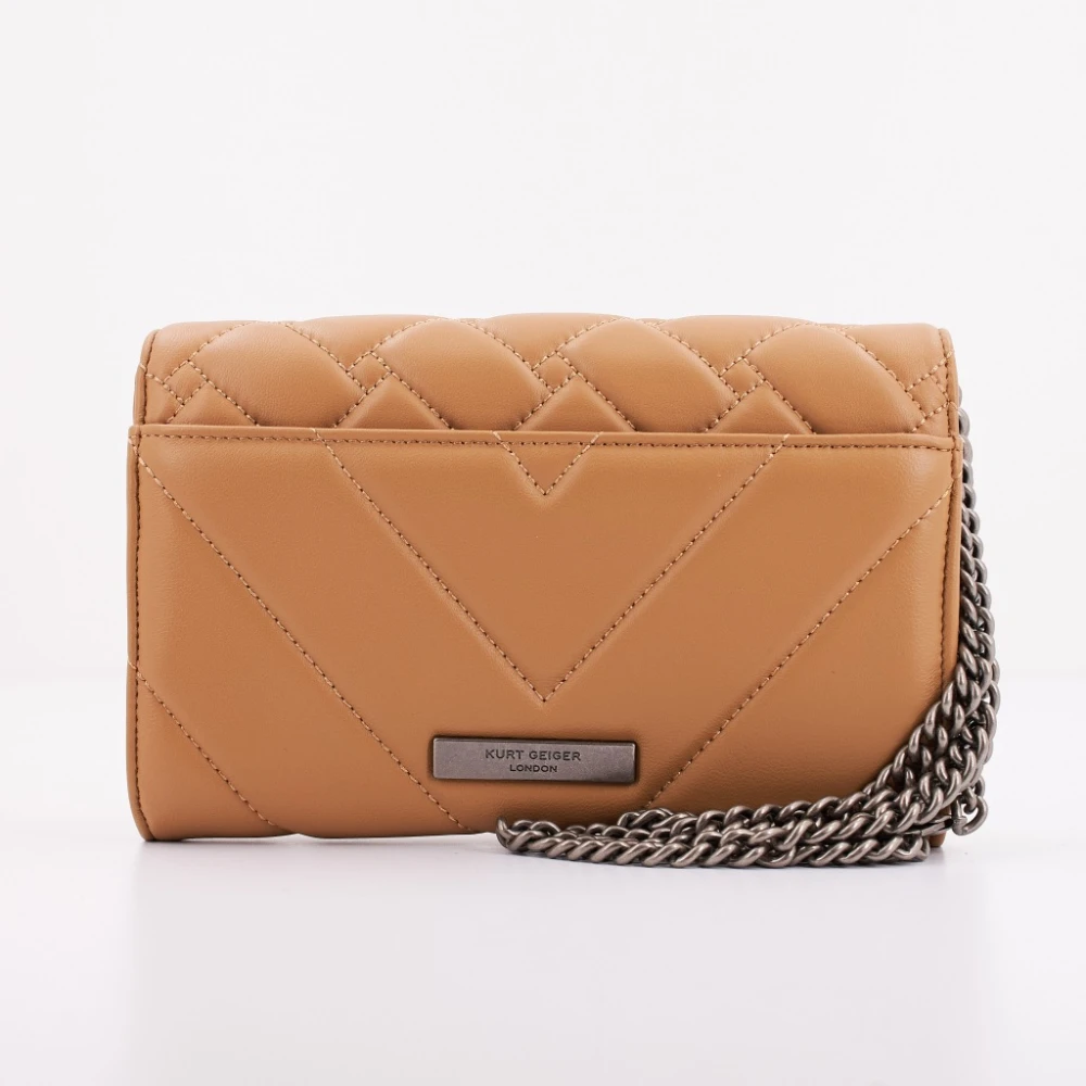 Kurt Geiger Ketting Crossbody Tas Brown Dames