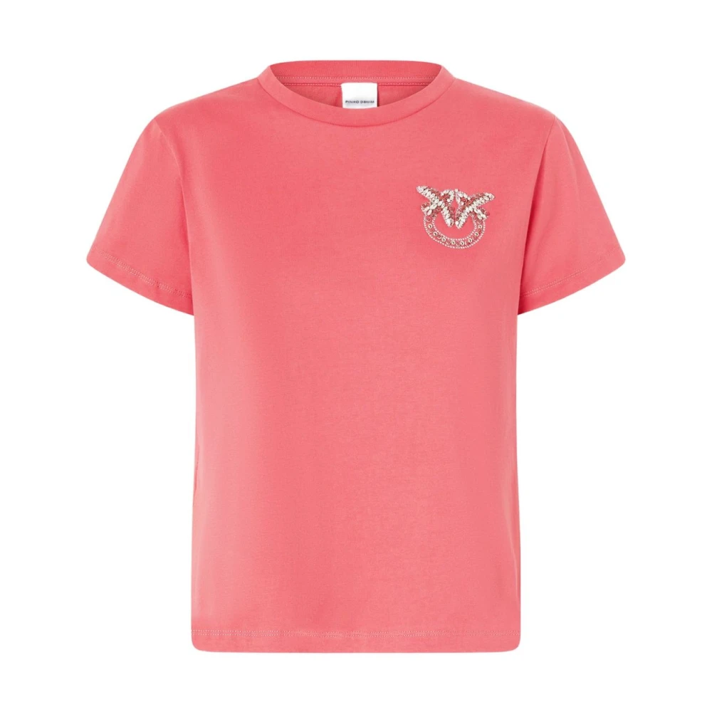 Pinko - Tops > T-Shirts - Pink - Pinko - Modalova