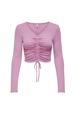 Ruched Kort Topp