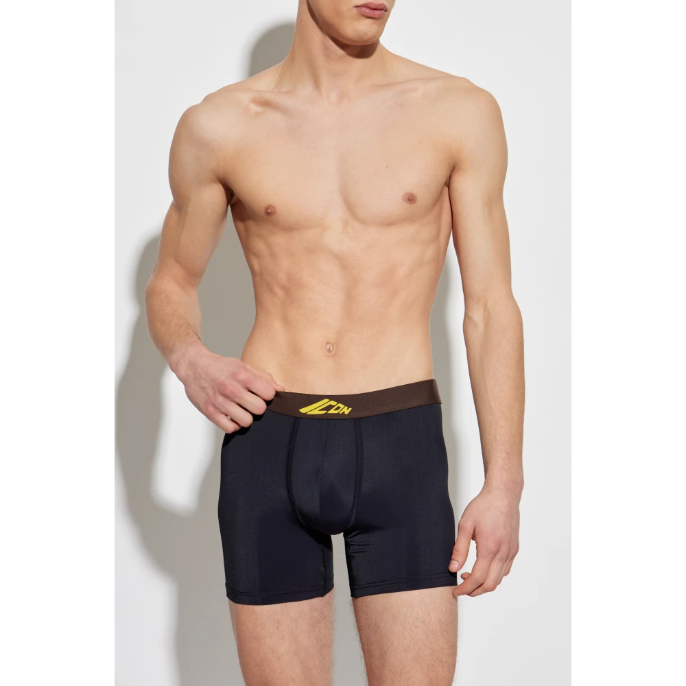 Dsquared2 Boxershorts met logo Black Heren