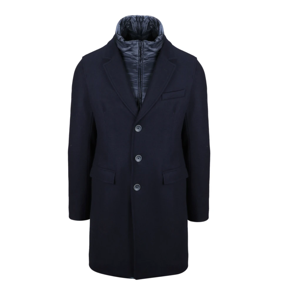 Herno Enkelrijig Herenjas Blue Heren