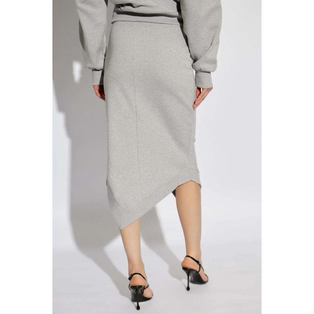 The Attico Rok met logo Gray Dames
