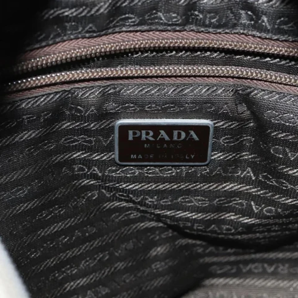 Prada Vintage Pre-owned Fabric totes Green Dames