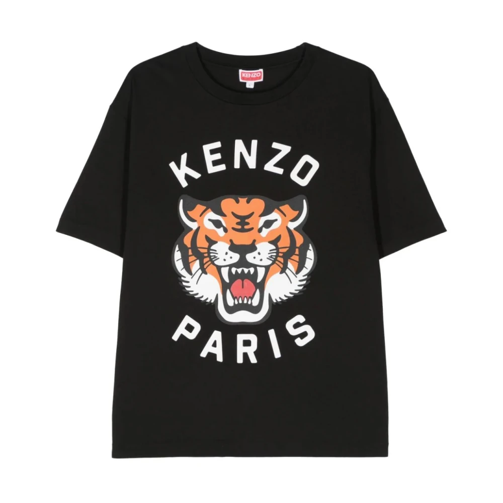 Kenzo Stijlvolle T-shirts en polo's Black