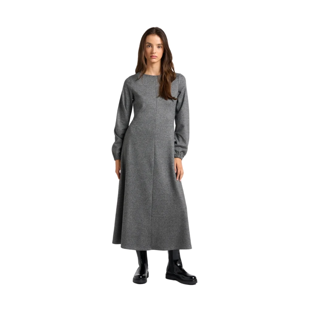 Max Mara Elegante Wilma Jurk Gray Dames