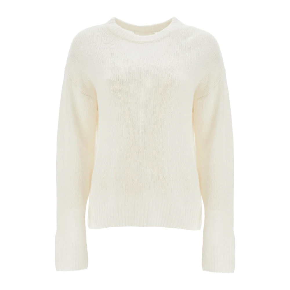 Lisa Yang Kasjmier Zijde Lova Pullover Sweater White Dames