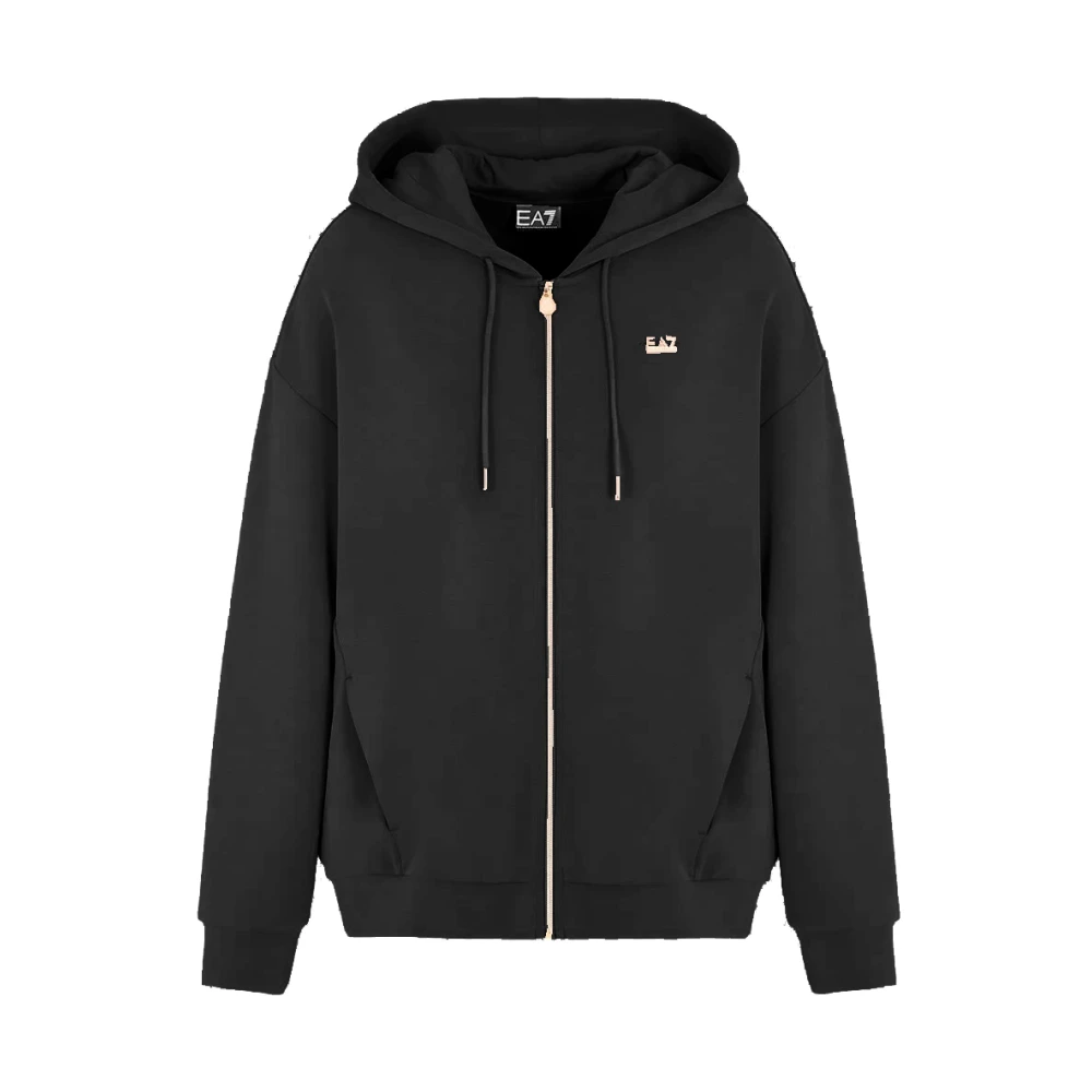 Sweatshirts & Hoodies > Zip-throughs - - Emporio Armani EA7 - Modalova