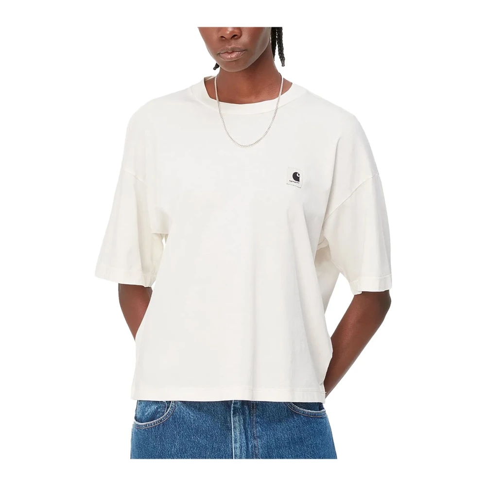 Carhartt WIP Stijlvolle Nelson T-shirt voor vrouwen White Dames