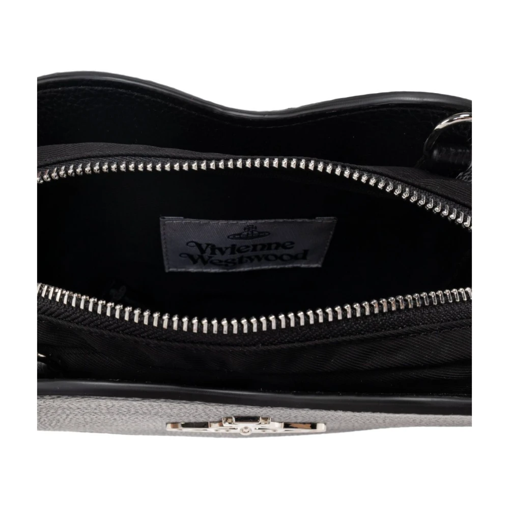 Vivienne Westwood Hart Crossbody Tas in Zwart Black Dames