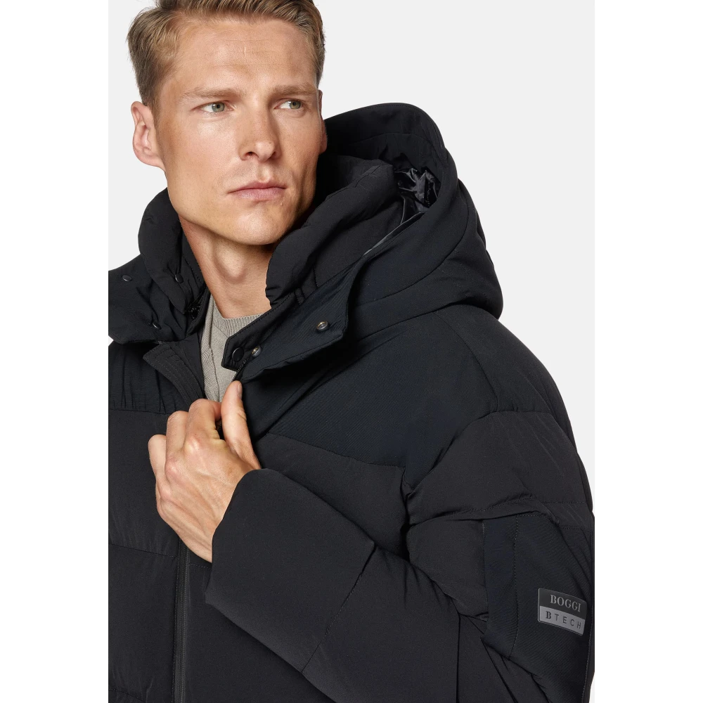 Boggi Milano B-Tech Bomberjack Black Heren