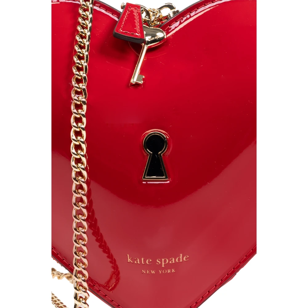 Kate Spade Schoudertas Sleutel Tot Mijn Hart 3D Micro Red Dames