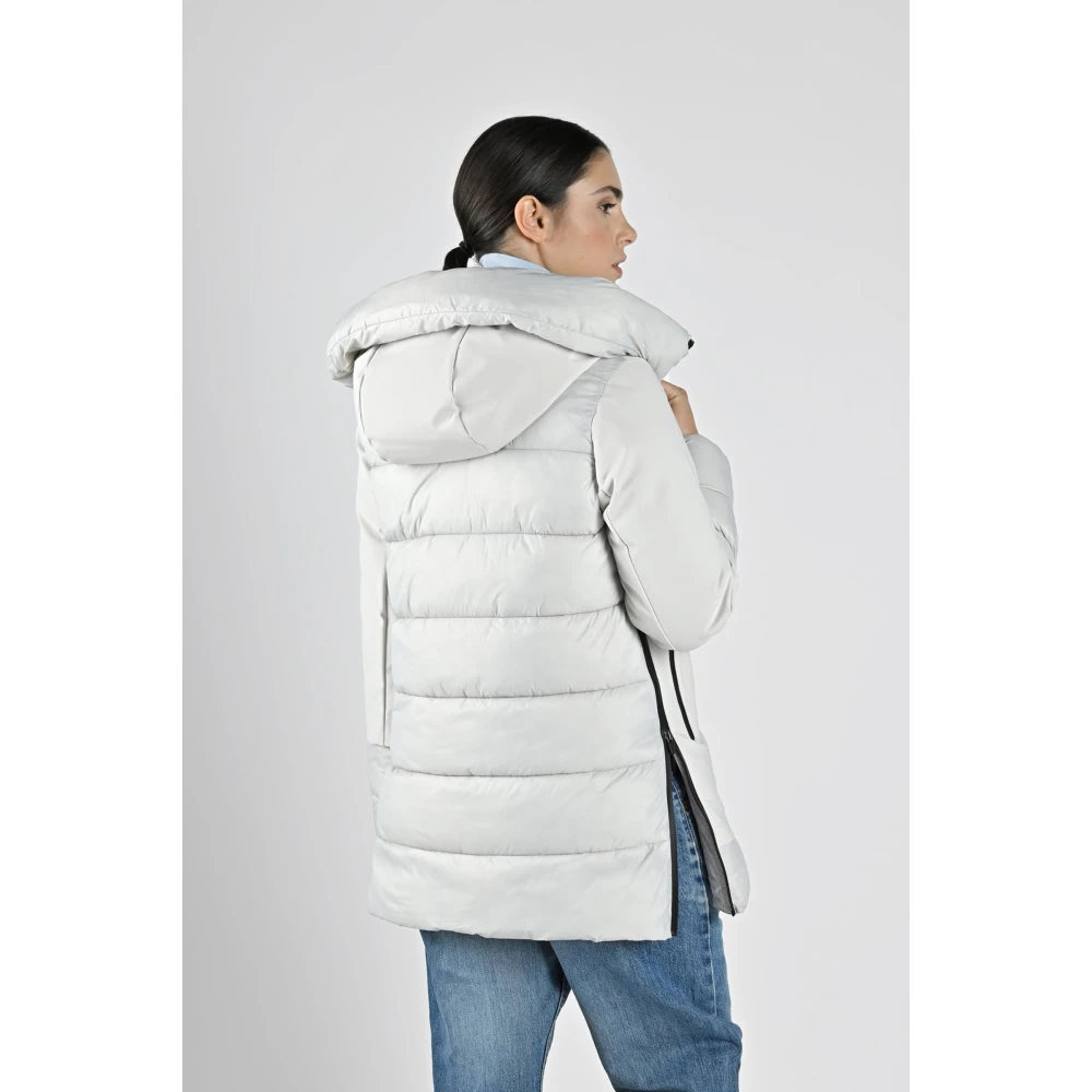 Canadian Classics Glamoureuze waterafstotende winterjas White Dames
