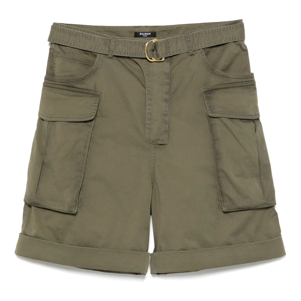 Balmain Zak Groene Shorts Green Heren