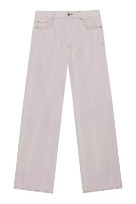 Rosa Tvättade Izey Jeans