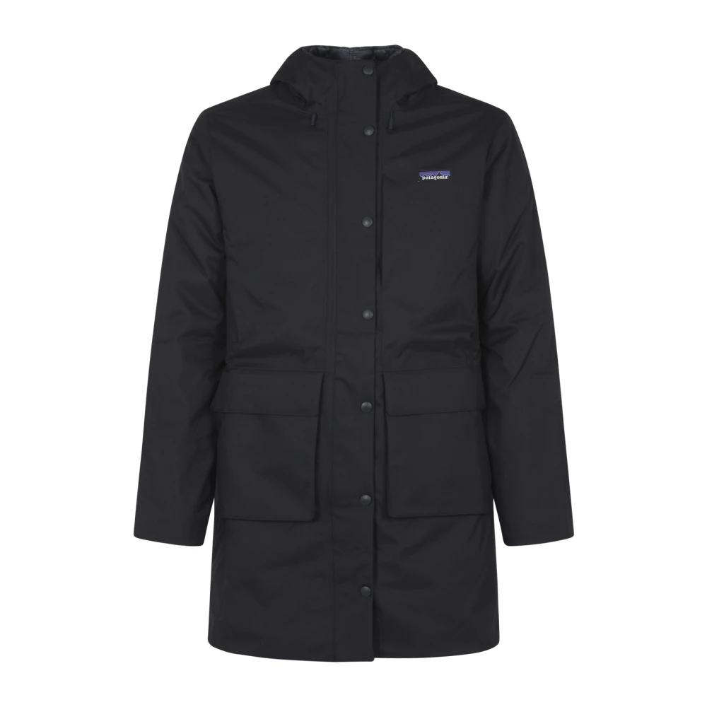 Patagonia Dam ytterkläder jackor för utomhusäventyr Black, Herr