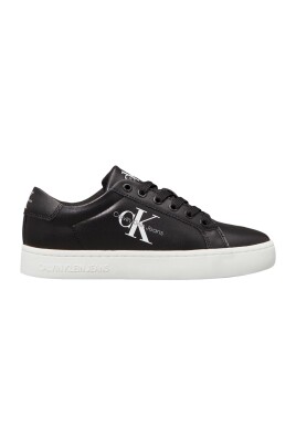 black-sporty-leather-womens-sneakers
