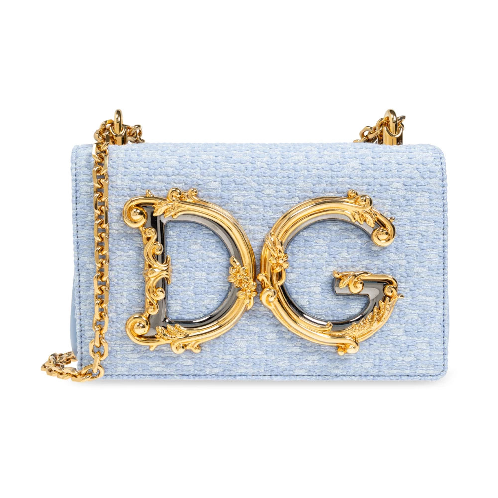 Dolce & Gabbana Schoudertas DG Girls Blue Dames