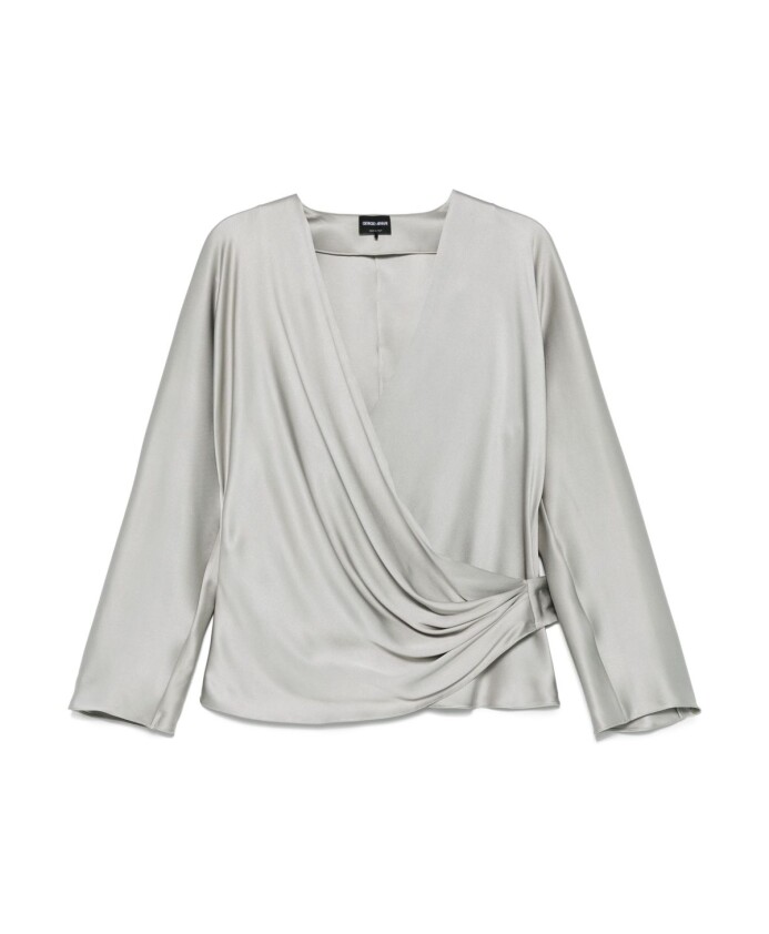 chemisier-en-soie-gris