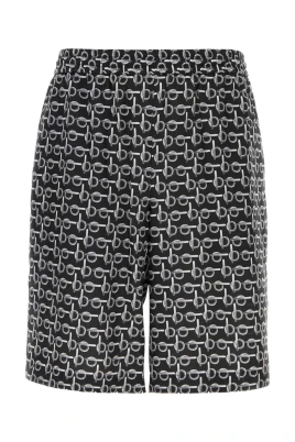 Silk Bermuda Shorts