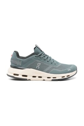 green-sneakers-with-chunky-rubber-sole