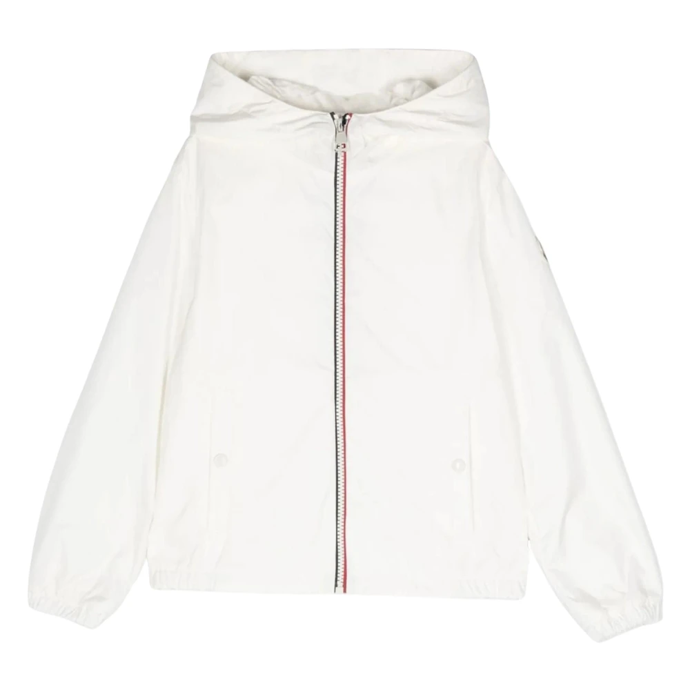 Moncler White Light Jackets, Male, 8 Y, Urville Jacket For Boys
